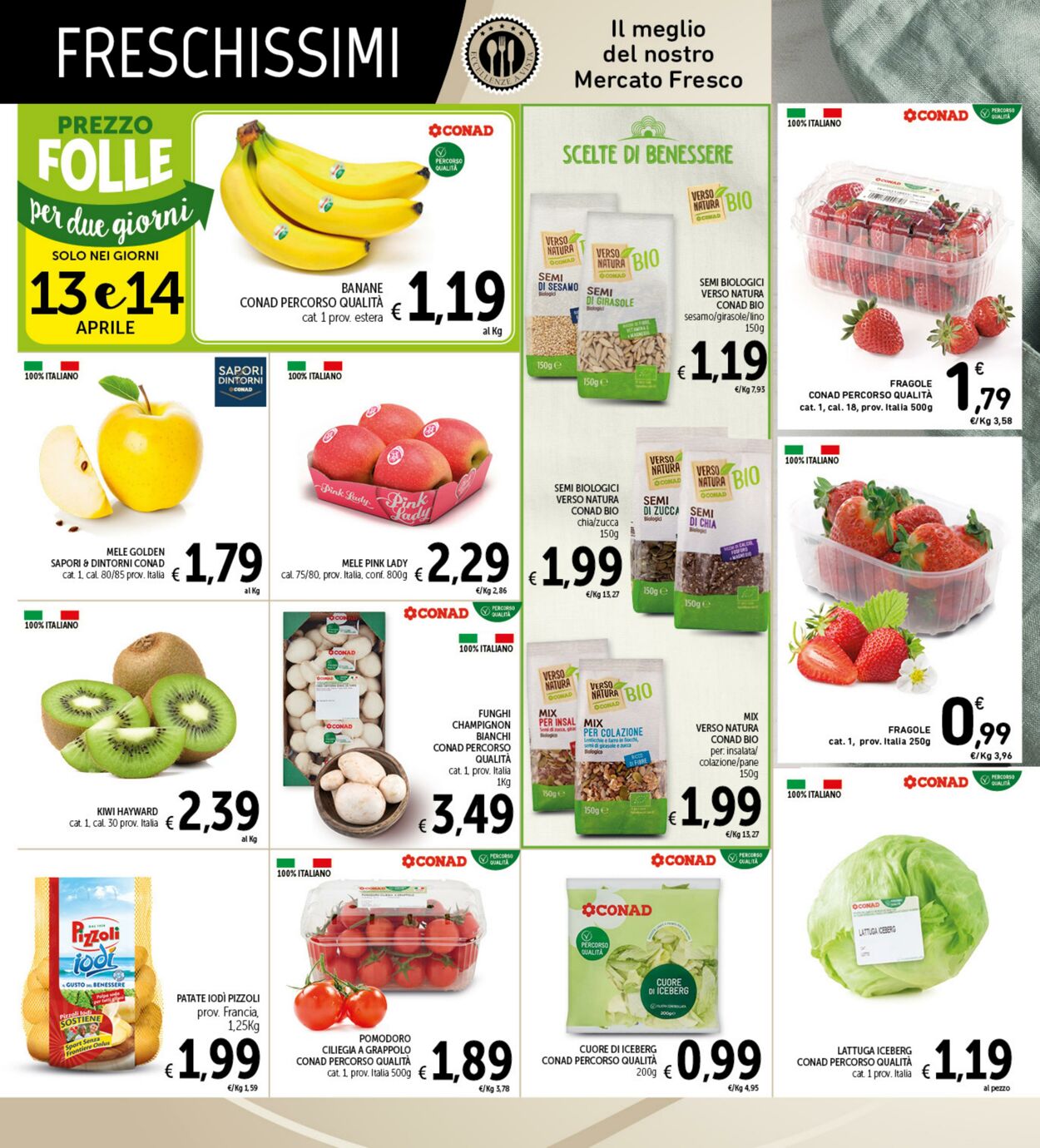 Volantino Conad 11.04.2023 - 24.04.2023