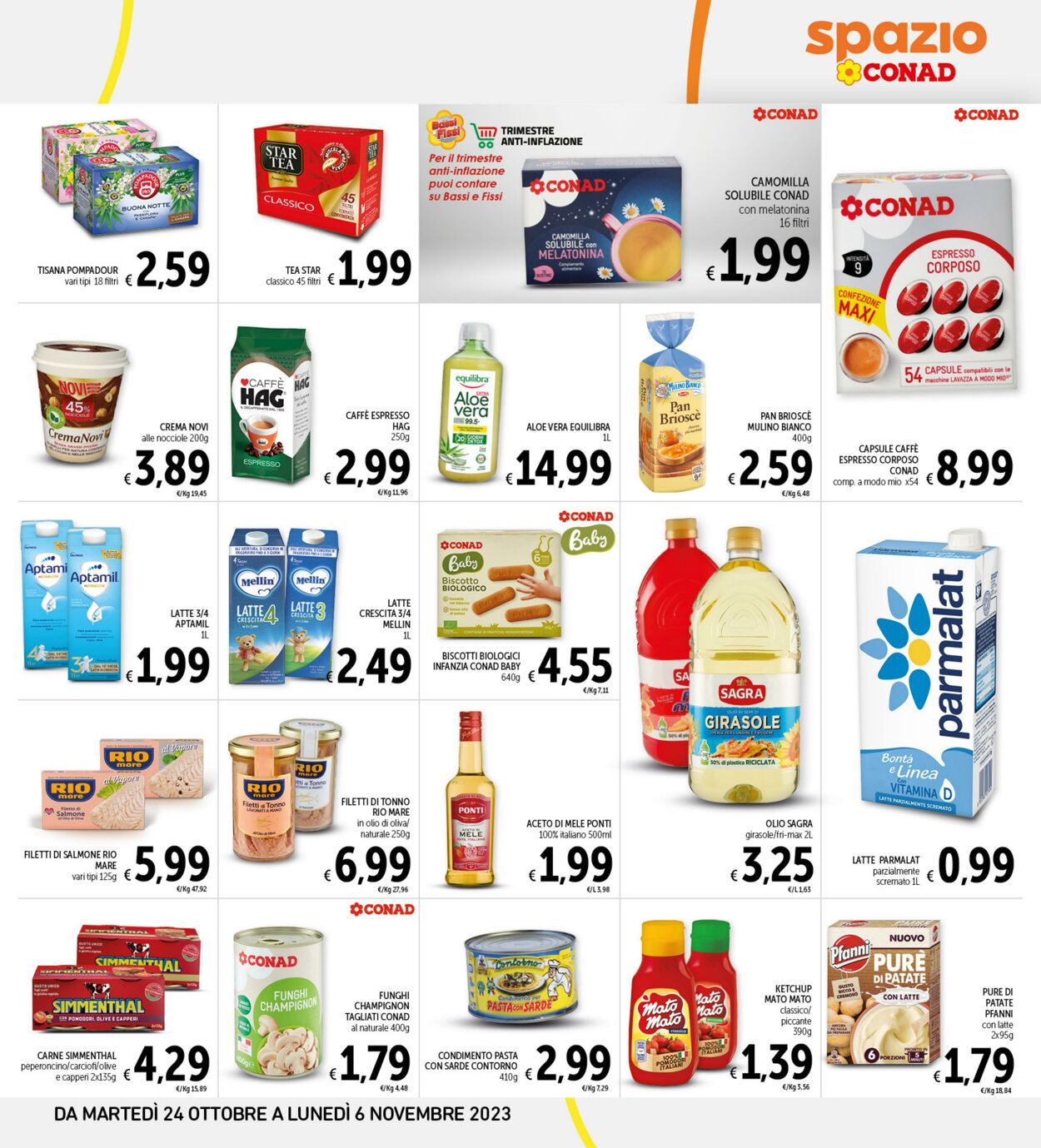 Volantino Conad 24.10.2023 - 06.11.2023