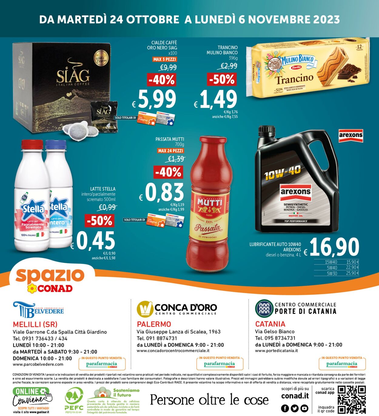 Volantino Conad 24.10.2023 - 06.11.2023