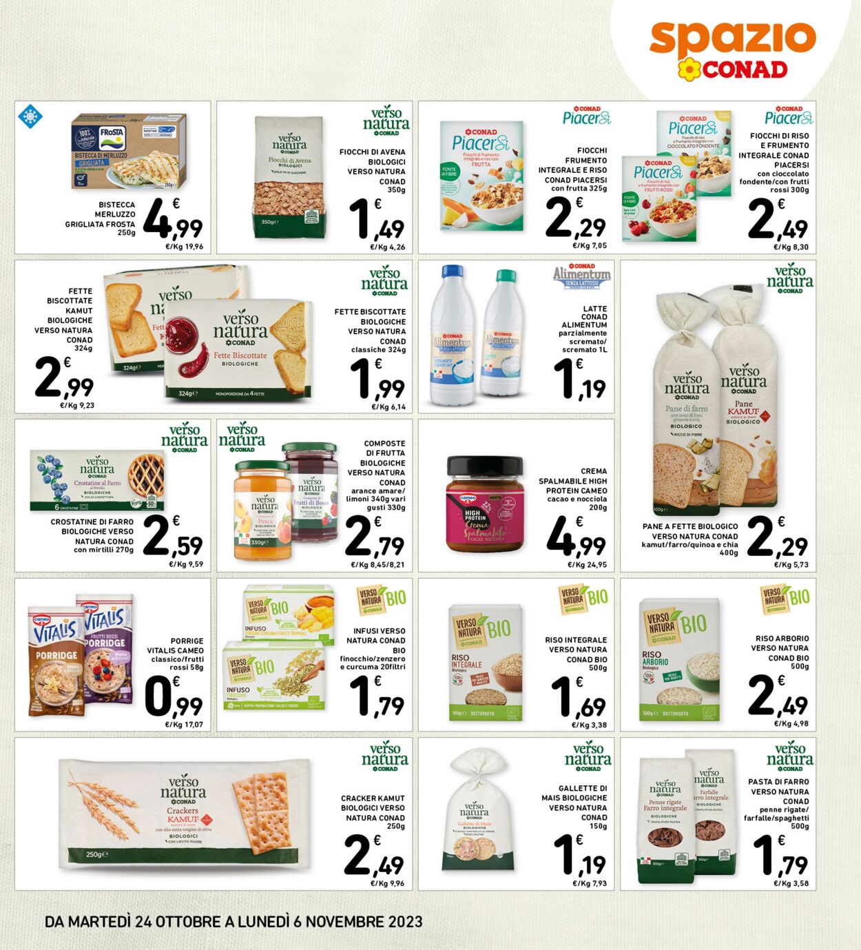 Volantino Conad 24.10.2023 - 06.11.2023