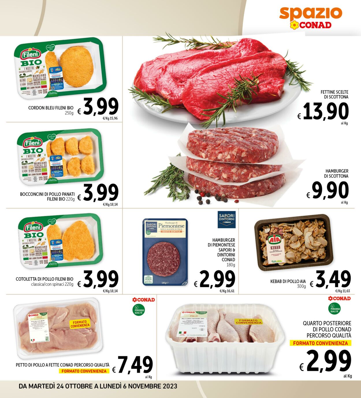 Volantino Conad 24.10.2023 - 06.11.2023