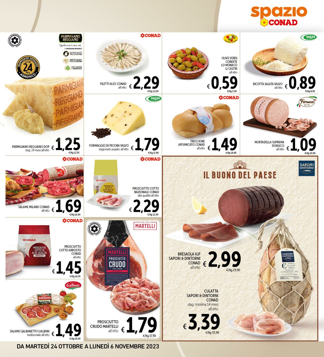 Volantino Conad 24.10.2023 - 06.11.2023