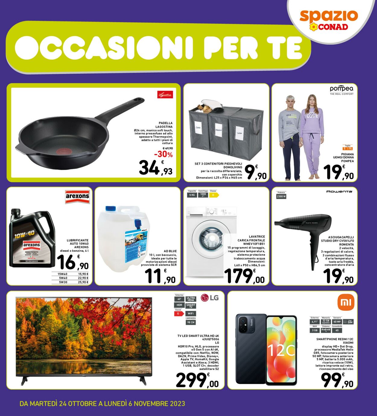 Volantino Conad 24.10.2023 - 06.11.2023