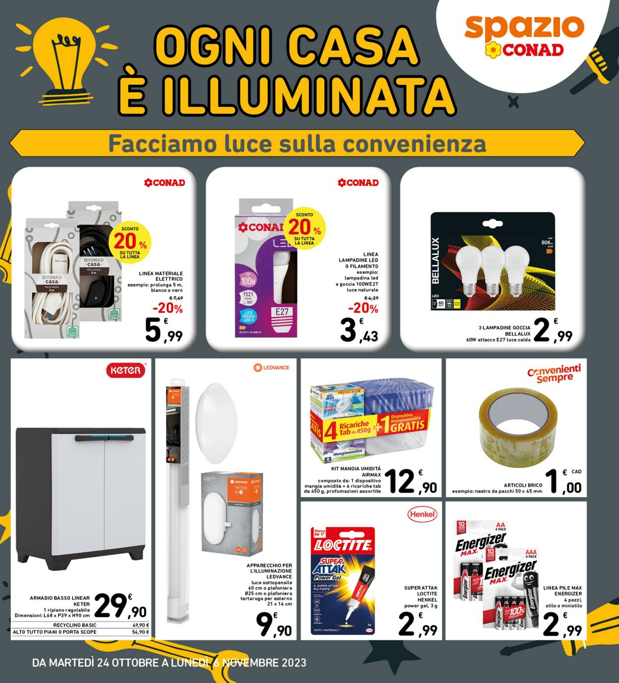 Volantino Conad 24.10.2023 - 06.11.2023