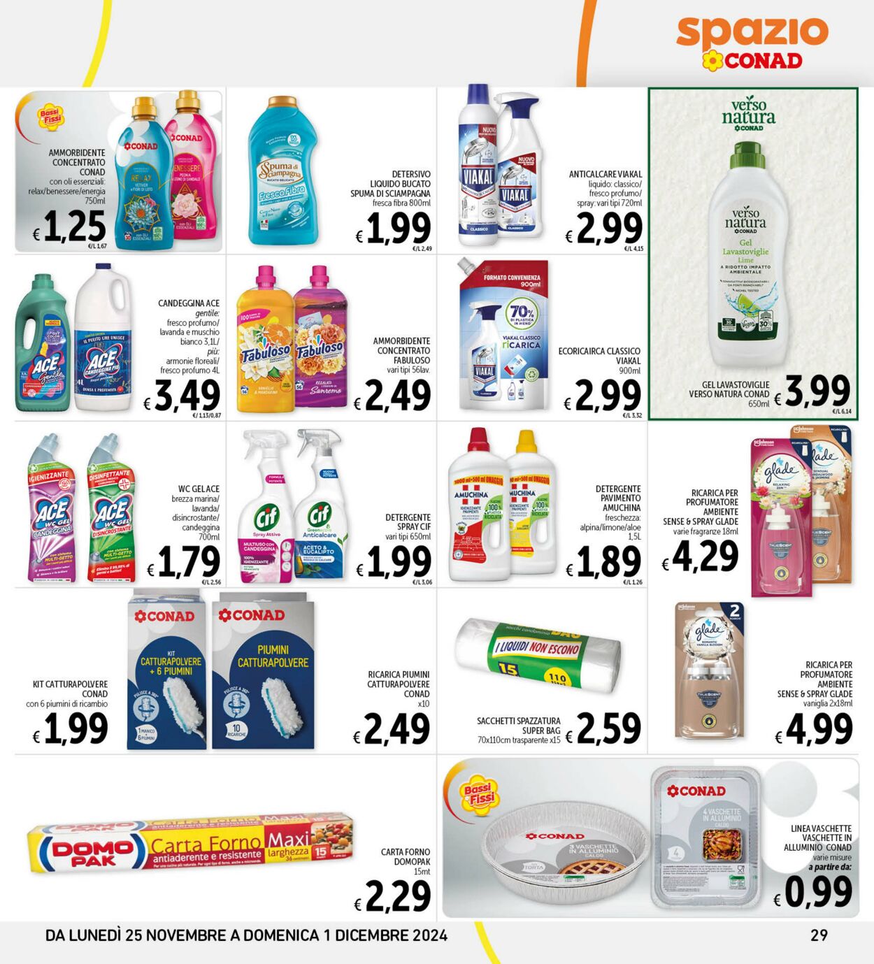 Volantino Conad 25.11.2024 - 01.12.2024