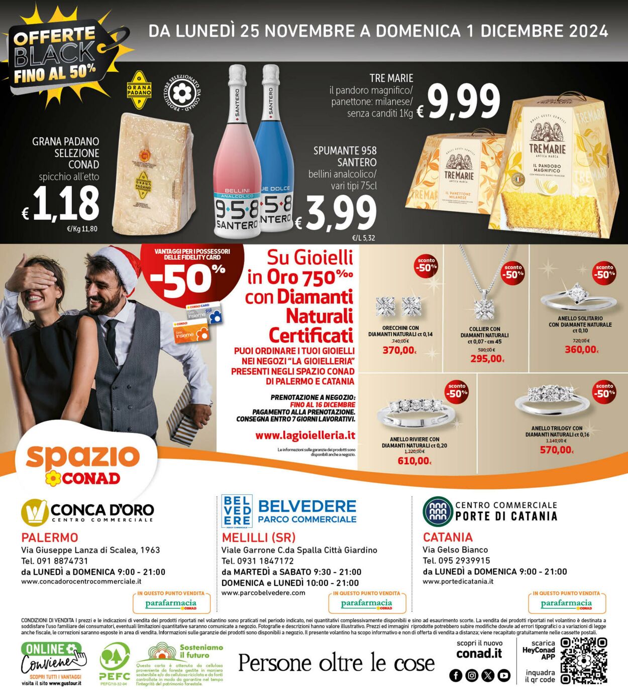 Volantino Conad 25.11.2024 - 01.12.2024