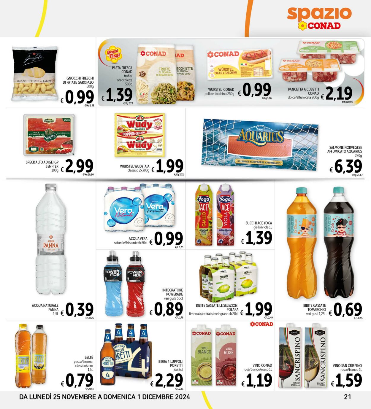 Volantino Conad 25.11.2024 - 01.12.2024