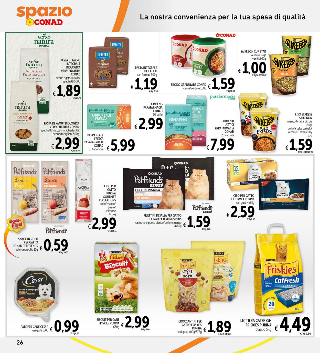 Volantino Conad 25.11.2024 - 01.12.2024