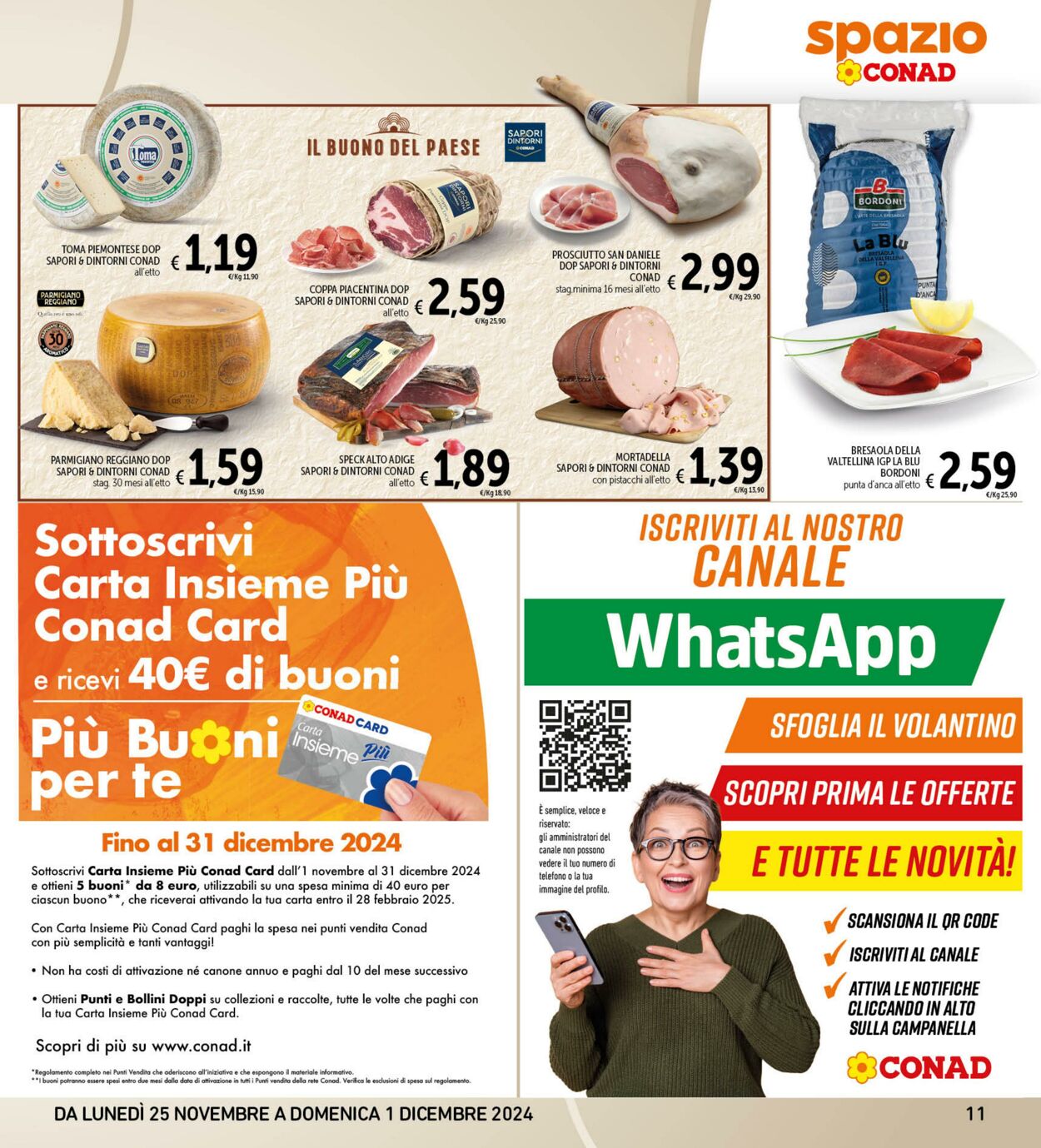 Volantino Conad 25.11.2024 - 01.12.2024