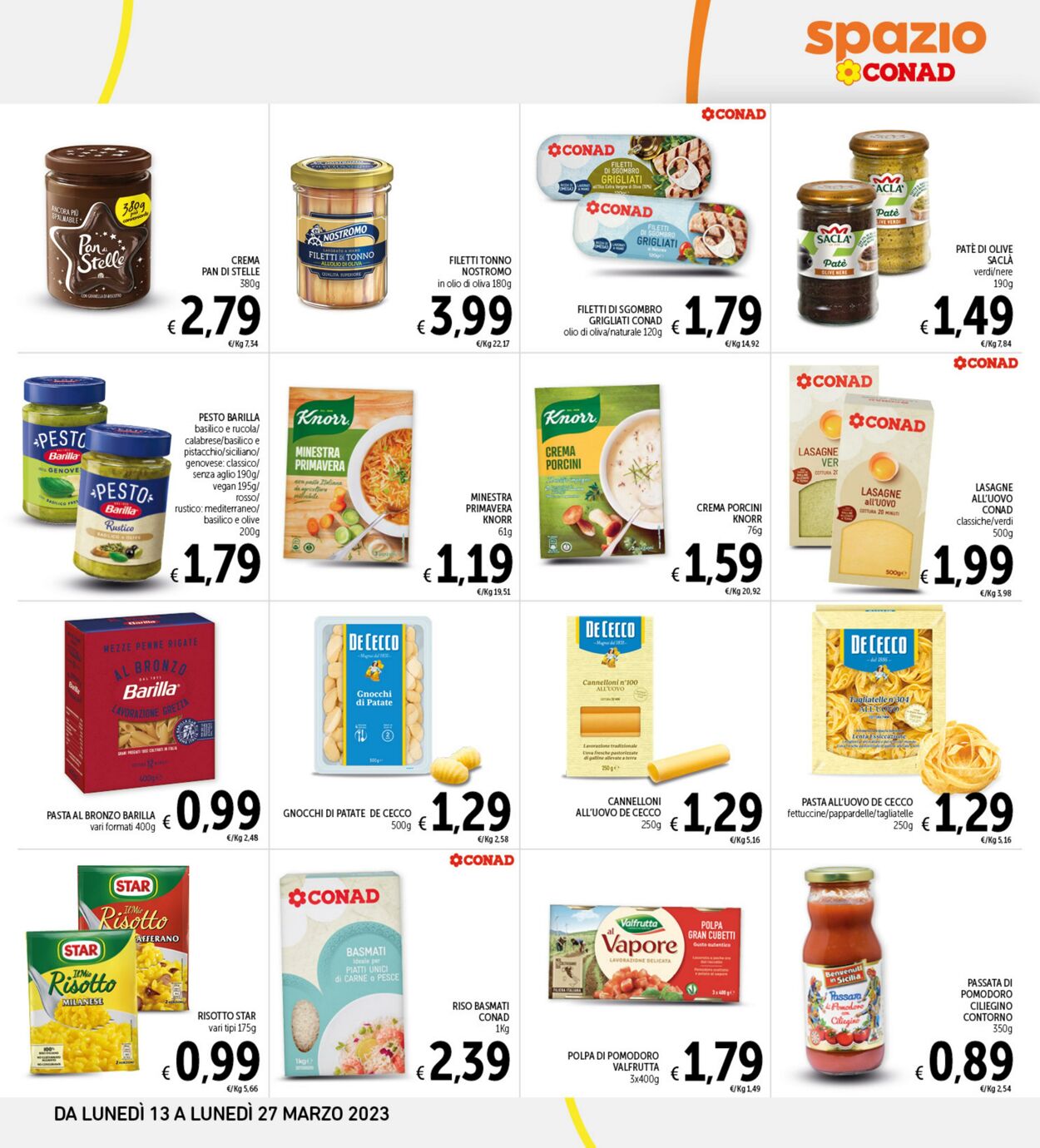 Volantino Conad 13.03.2023 - 27.03.2023