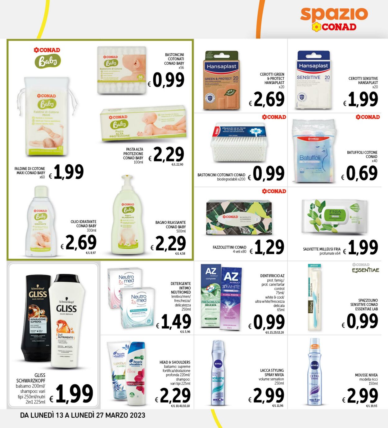 Volantino Conad 13.03.2023 - 27.03.2023