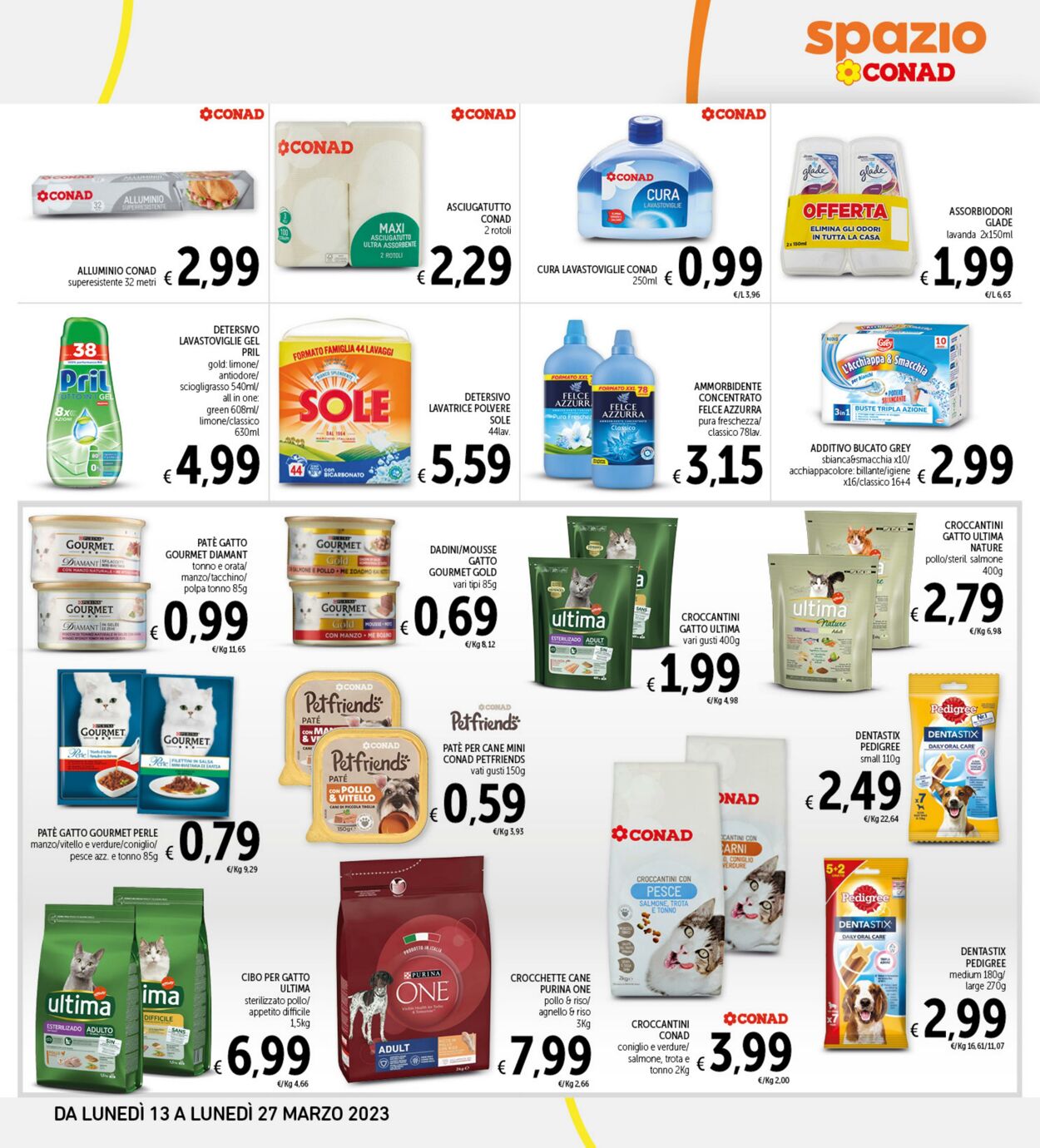 Volantino Conad 13.03.2023 - 27.03.2023