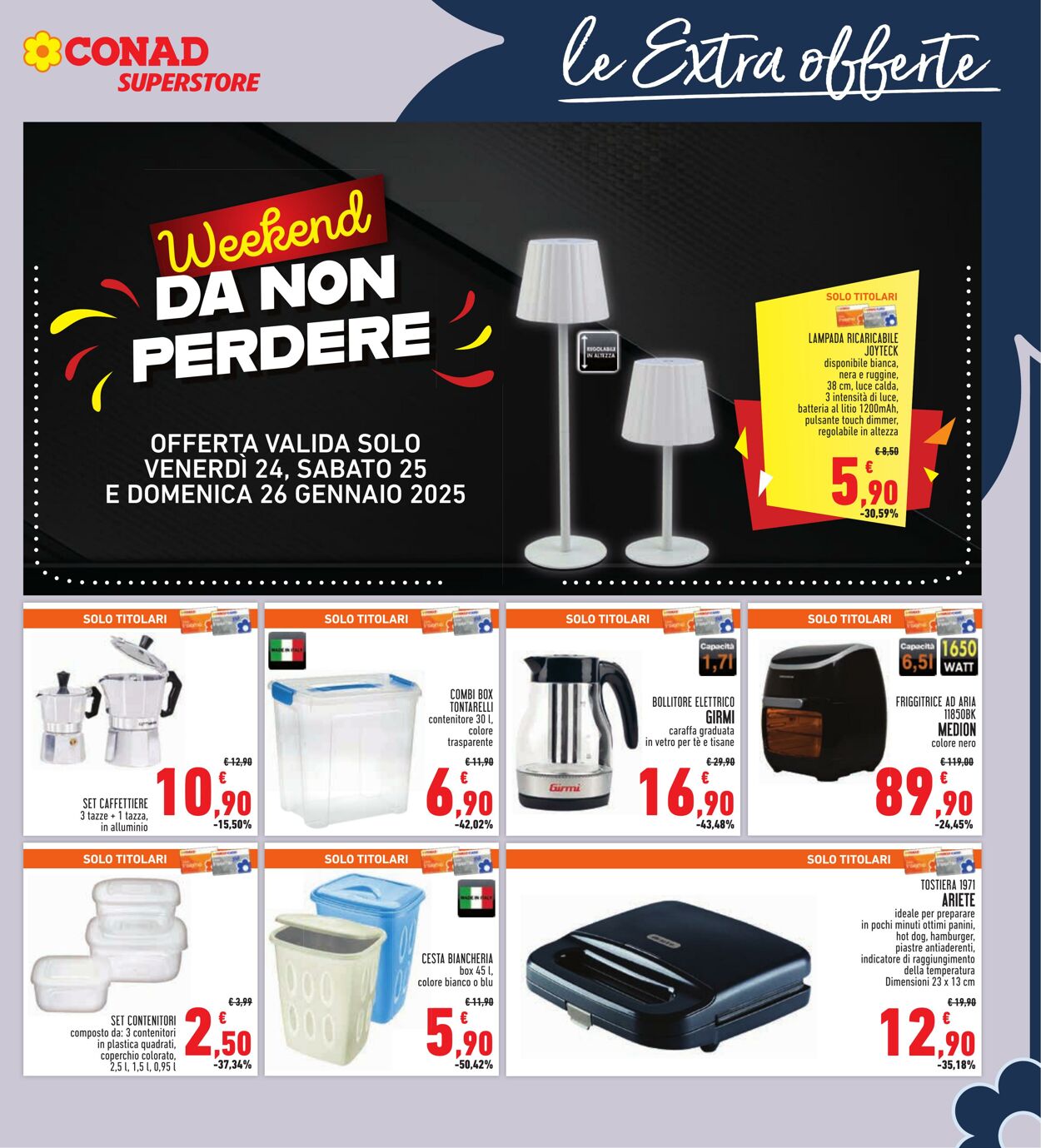 Volantino Conad 15.01.2025 - 28.01.2025