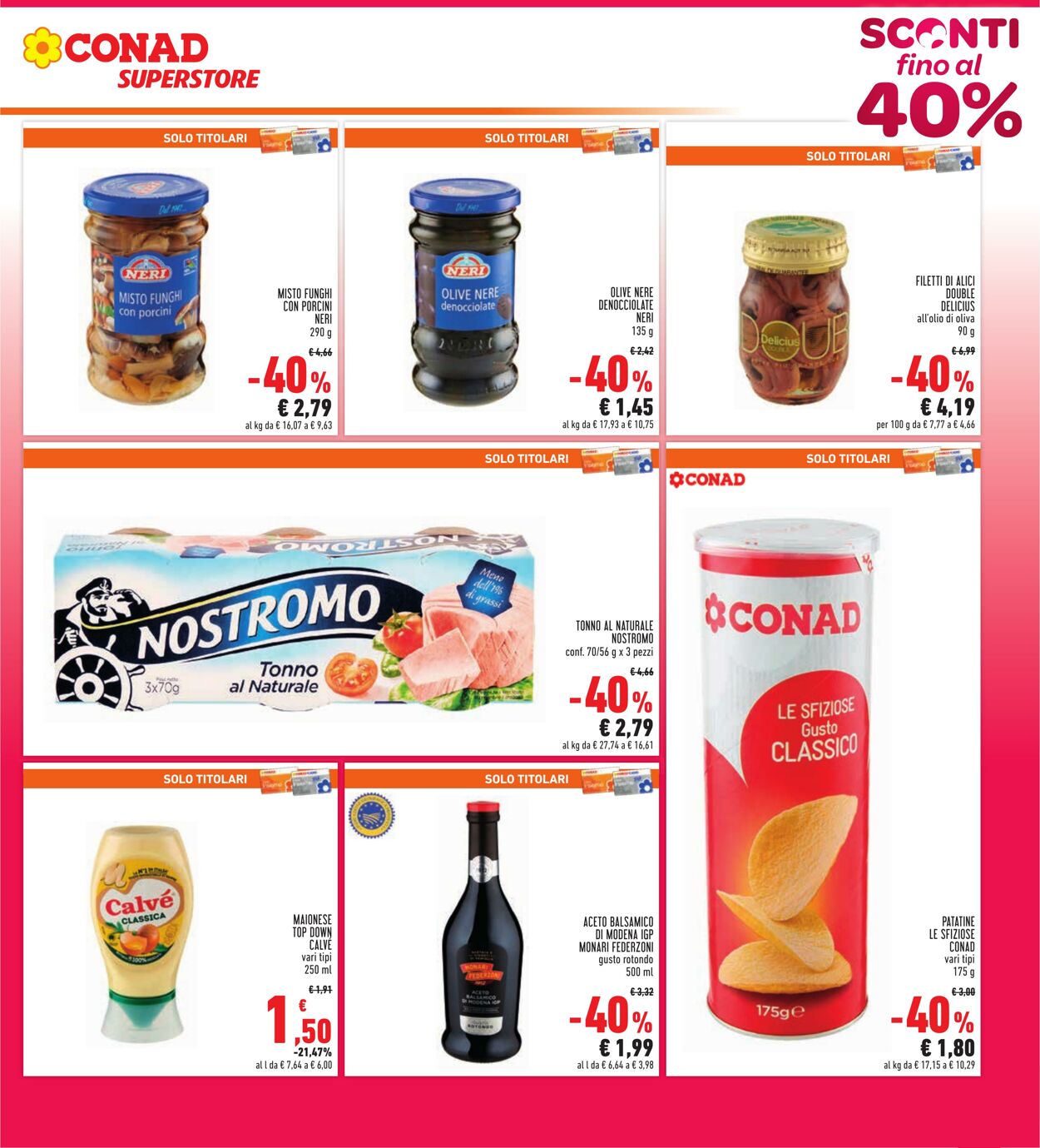 Volantino Conad 15.01.2025 - 28.01.2025