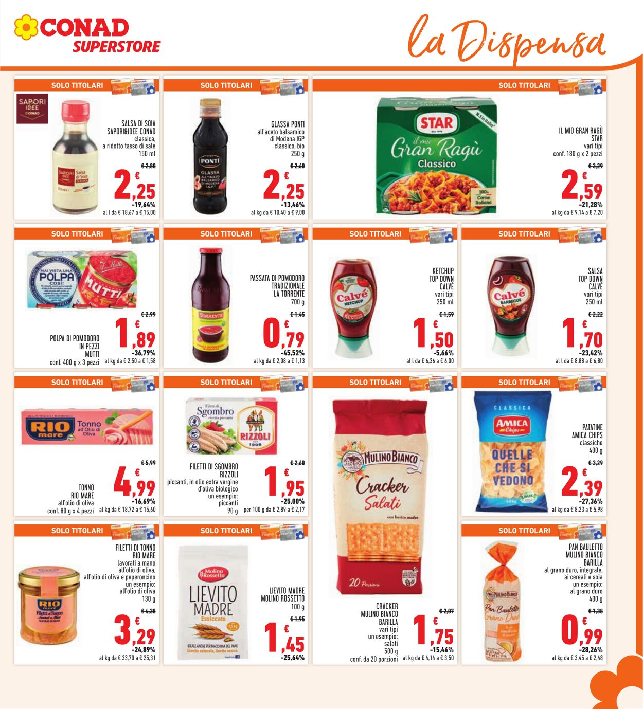 Volantino Conad 15.01.2025 - 28.01.2025