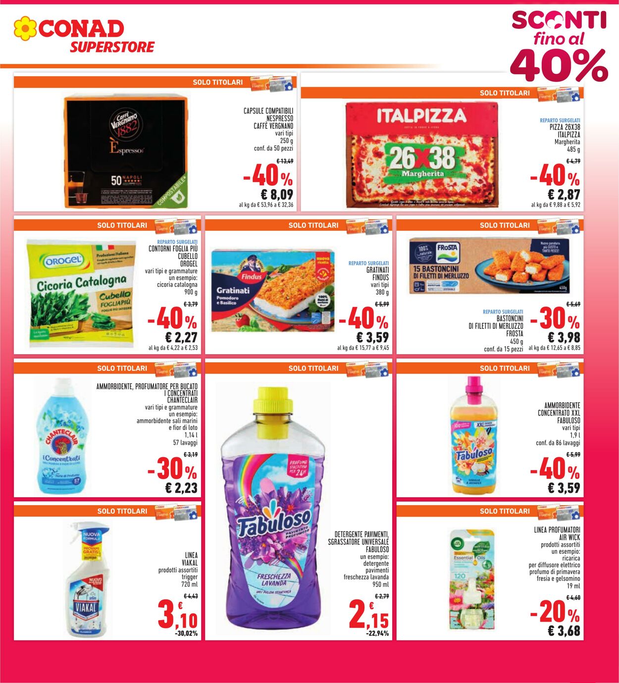 Volantino Conad 15.01.2025 - 28.01.2025