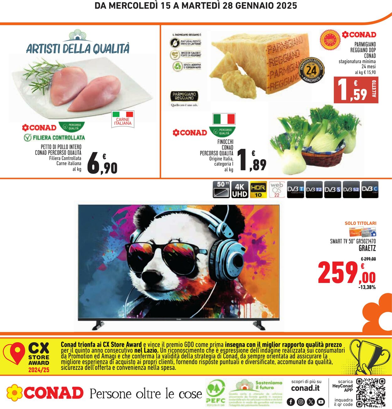 Volantino Conad 15.01.2025 - 28.01.2025