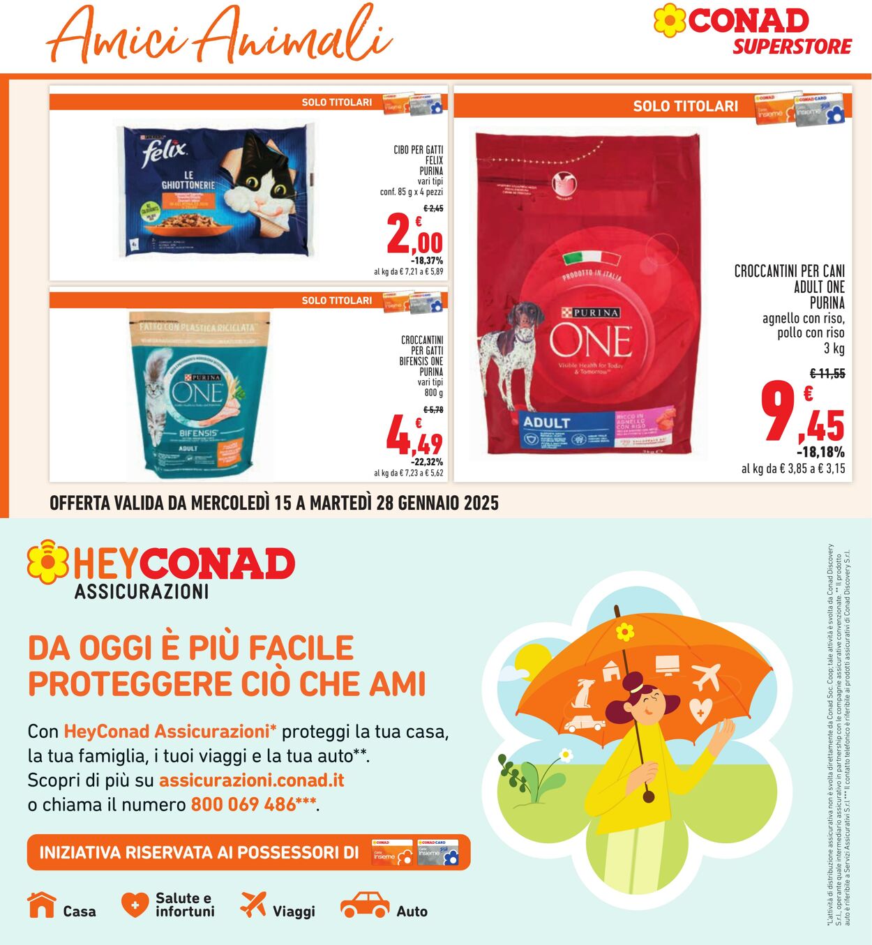 Volantino Conad 15.01.2025 - 28.01.2025