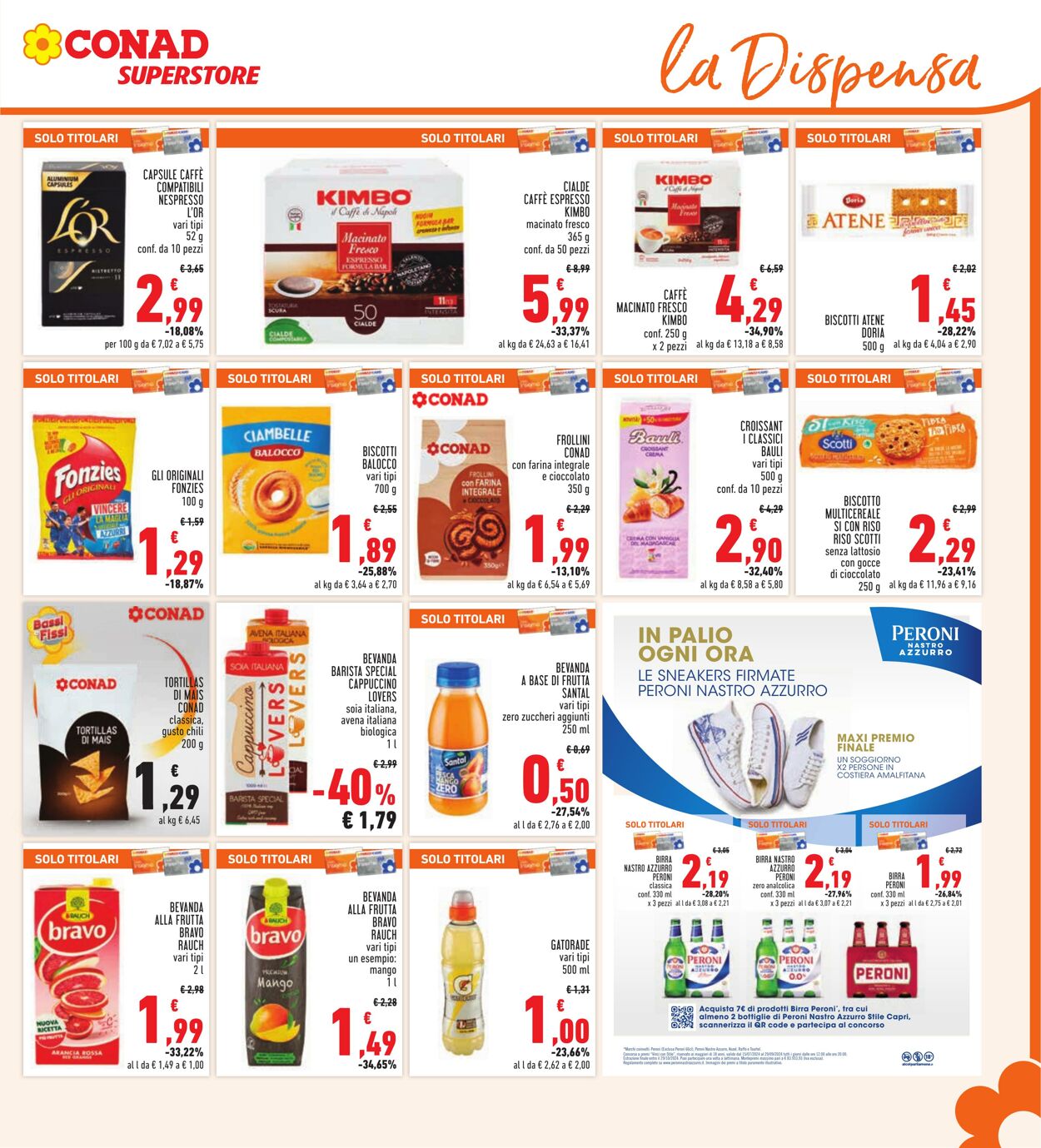 Volantino Conad 24.07.2024 - 06.08.2024