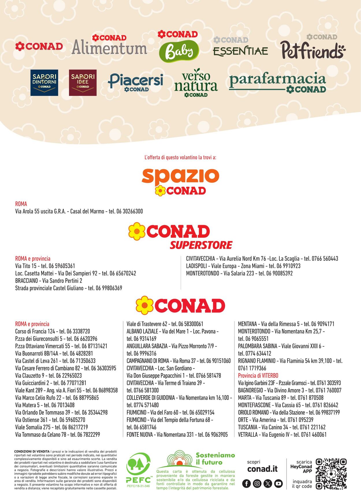 Volantino Conad 25.07.2024 - 07.08.2024