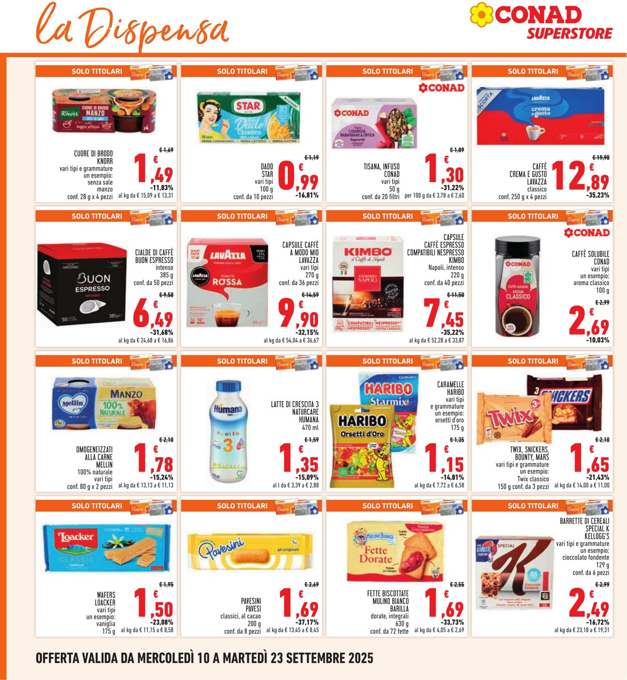 Volantino Conad 08.09.2025 - 08.09.2025