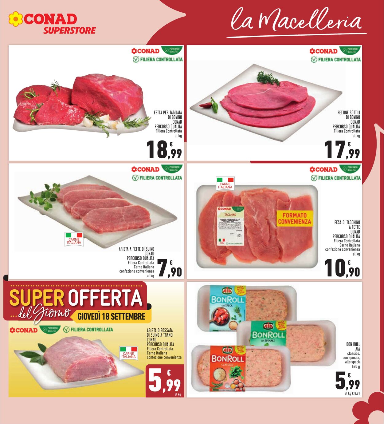 Volantino Conad 08.09.2025 - 08.09.2025