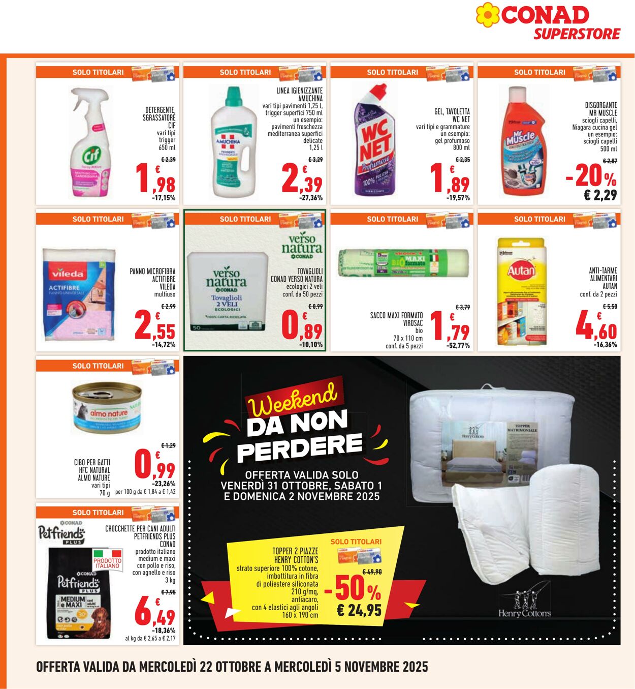 Volantino Conad 19.10.2025 - 19.10.2025