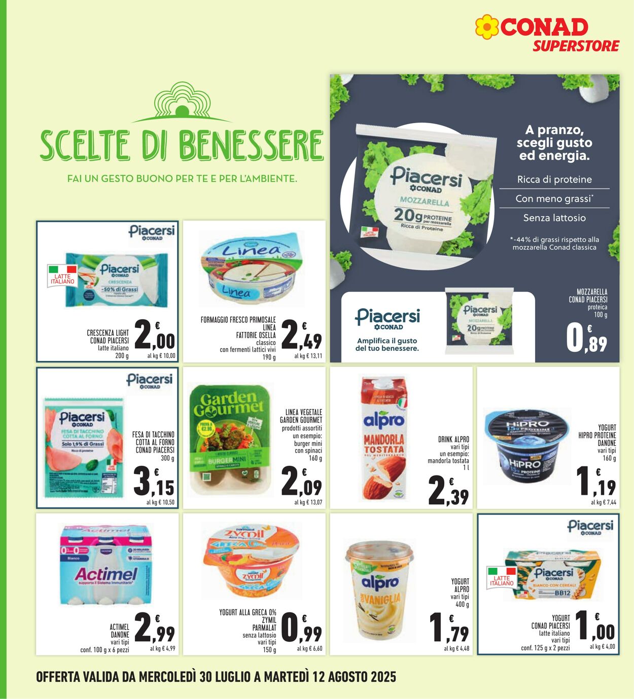 Volantino Conad 05.08.2025 - 05.08.2025