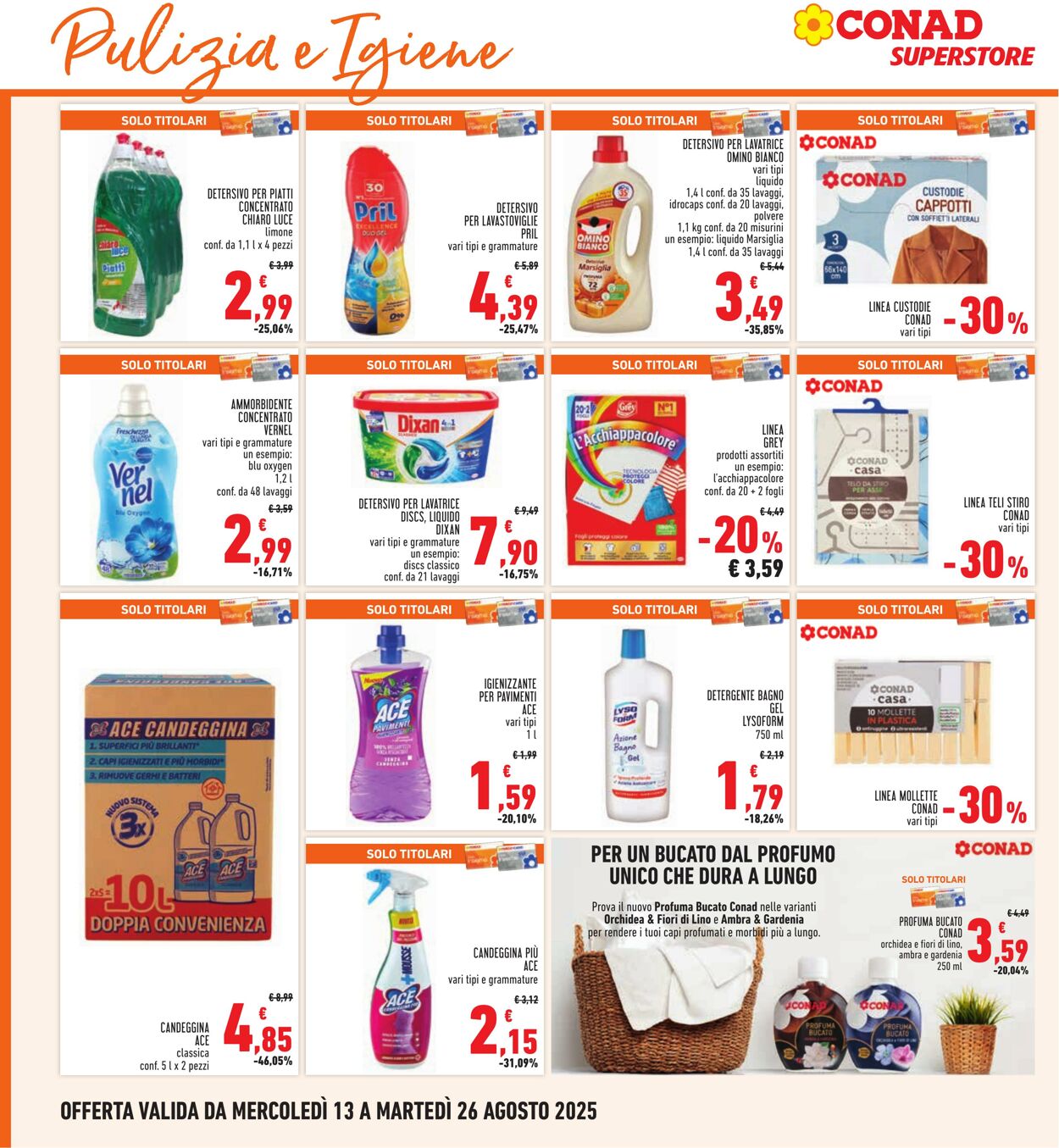 Volantino Conad 11.08.2025 - 11.08.2025