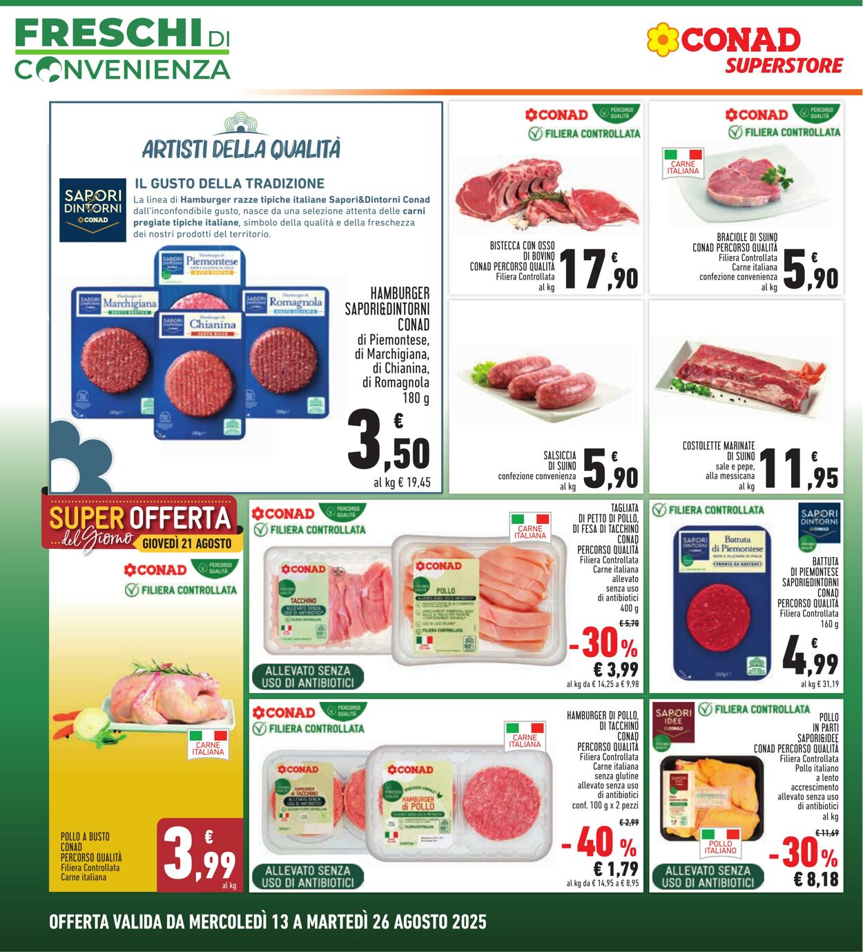 Volantino Conad 11.08.2025 - 11.08.2025