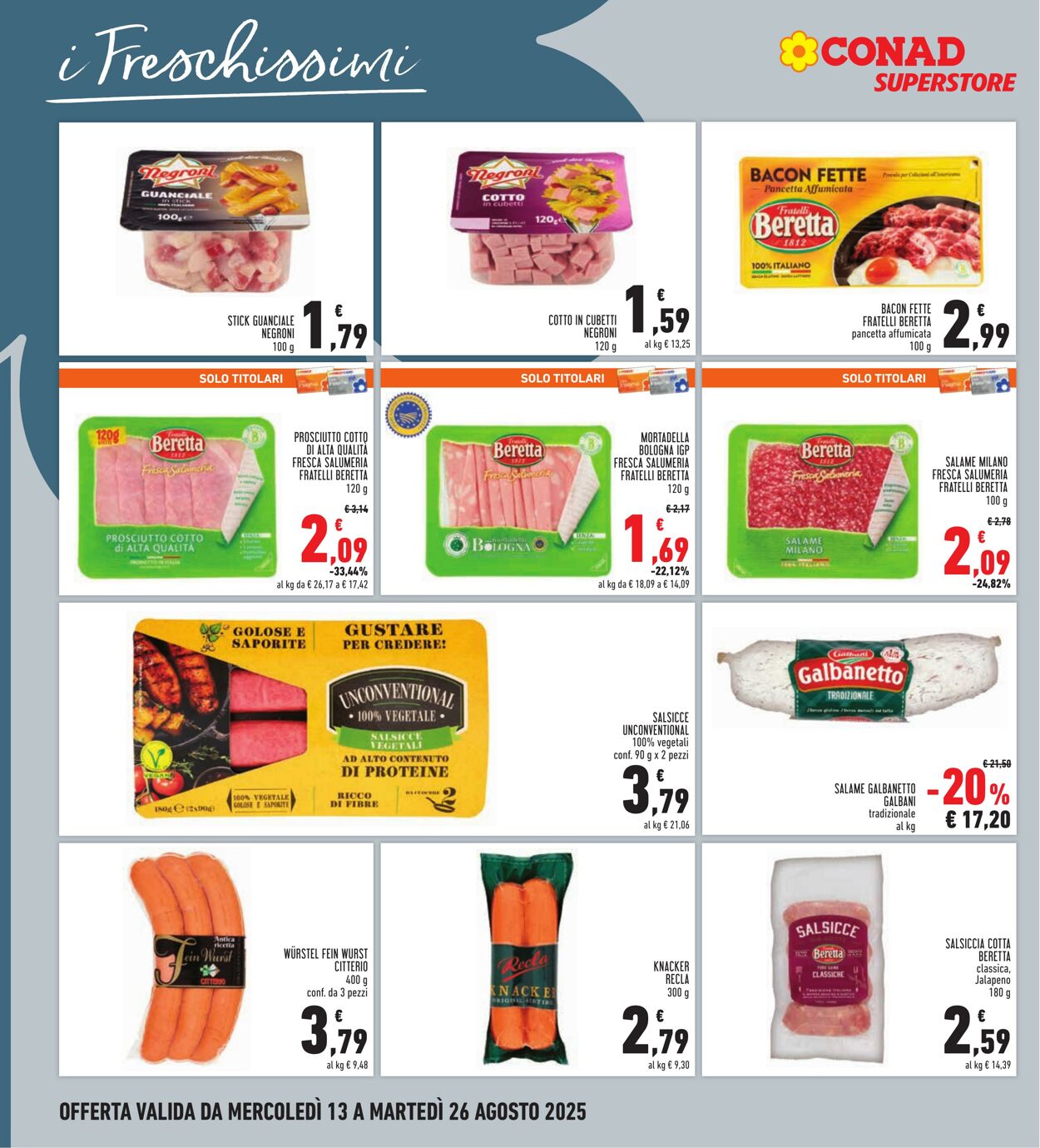 Volantino Conad 11.08.2025 - 11.08.2025