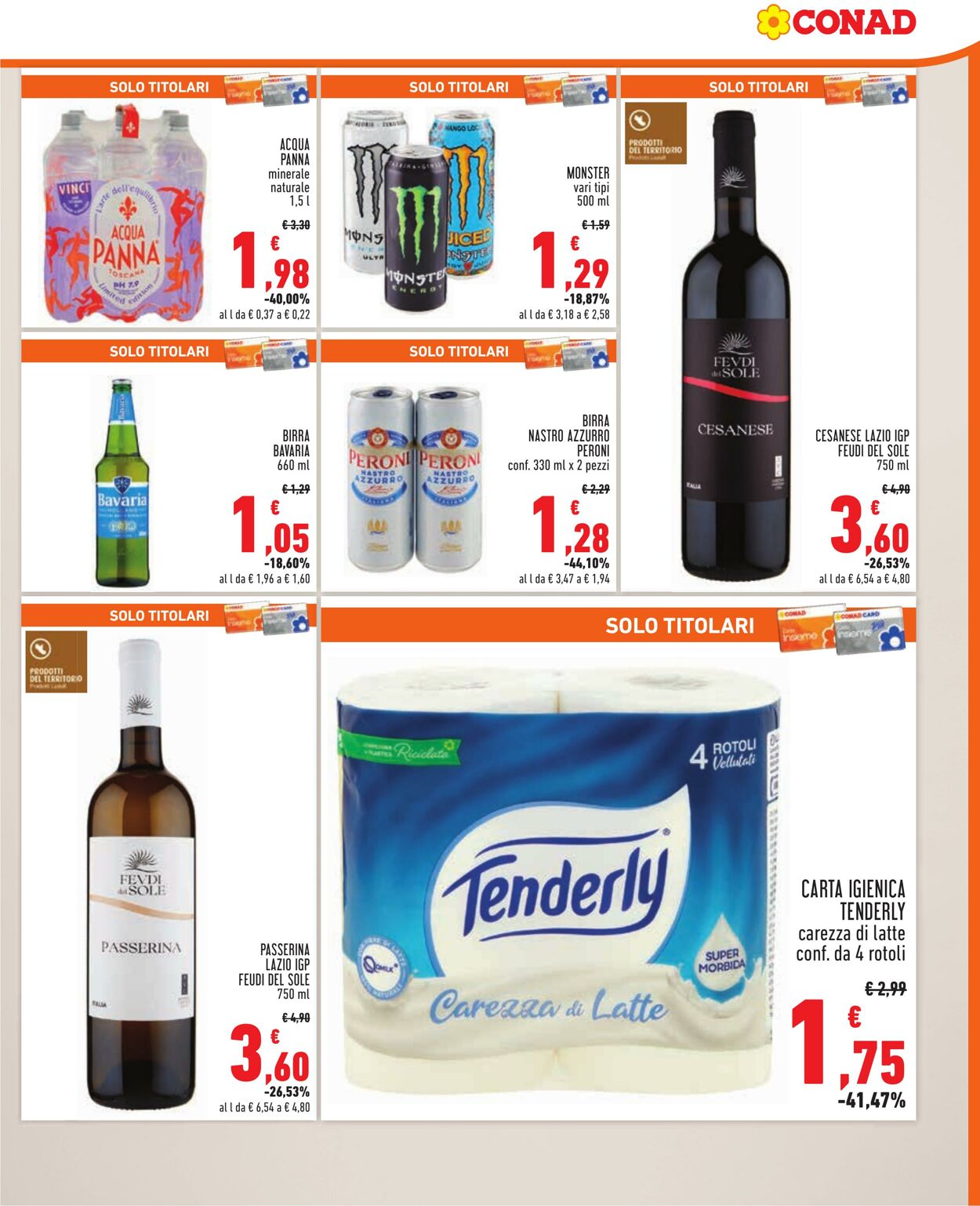 Volantino Conad 08.01.2025 - 14.01.2025