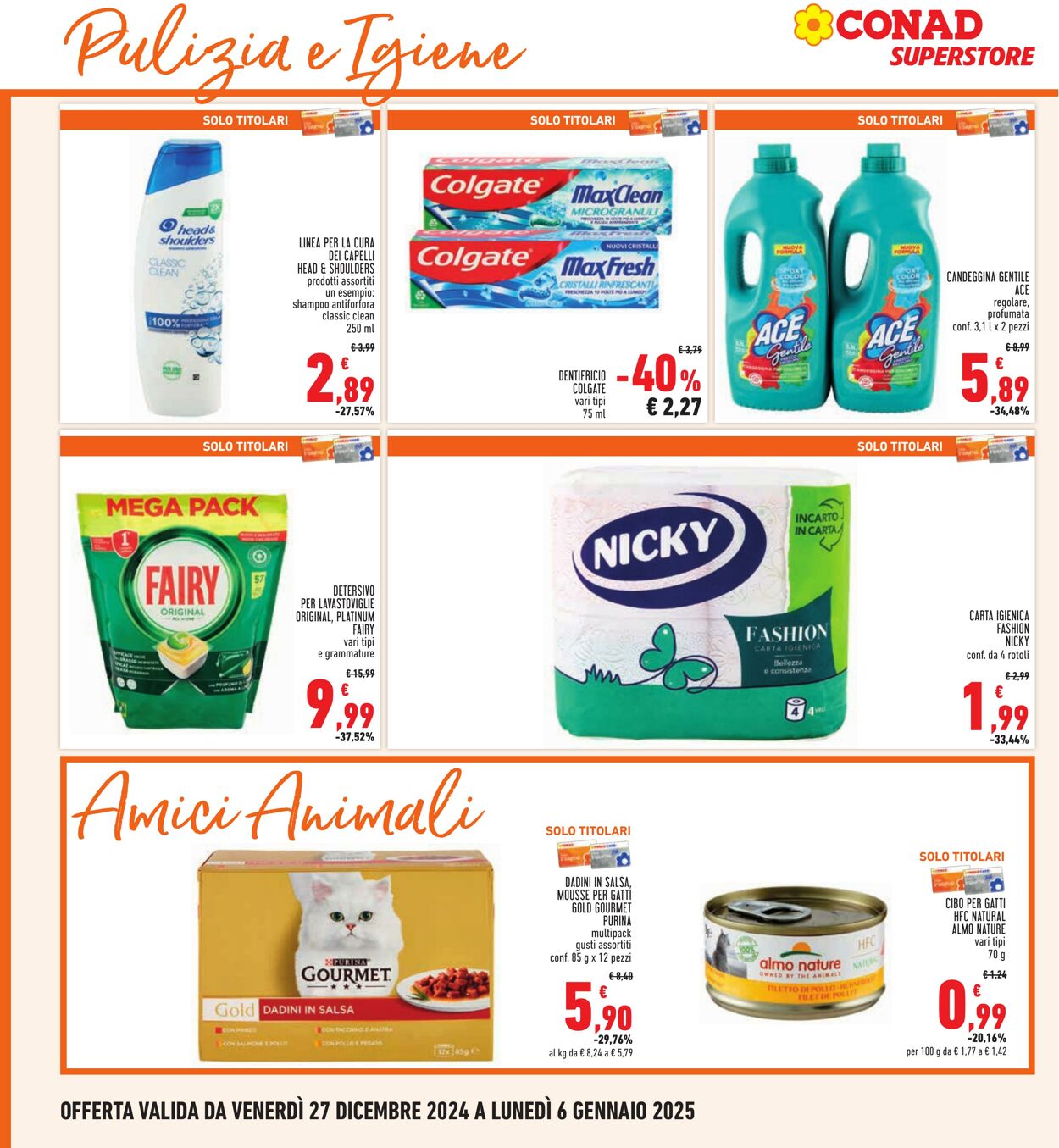 Volantino Conad 27.12.2024 - 06.01.2025