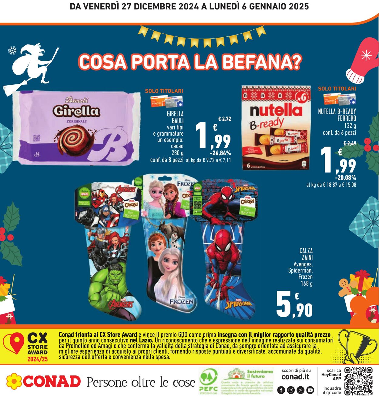 Volantino Conad 27.12.2024 - 06.01.2025