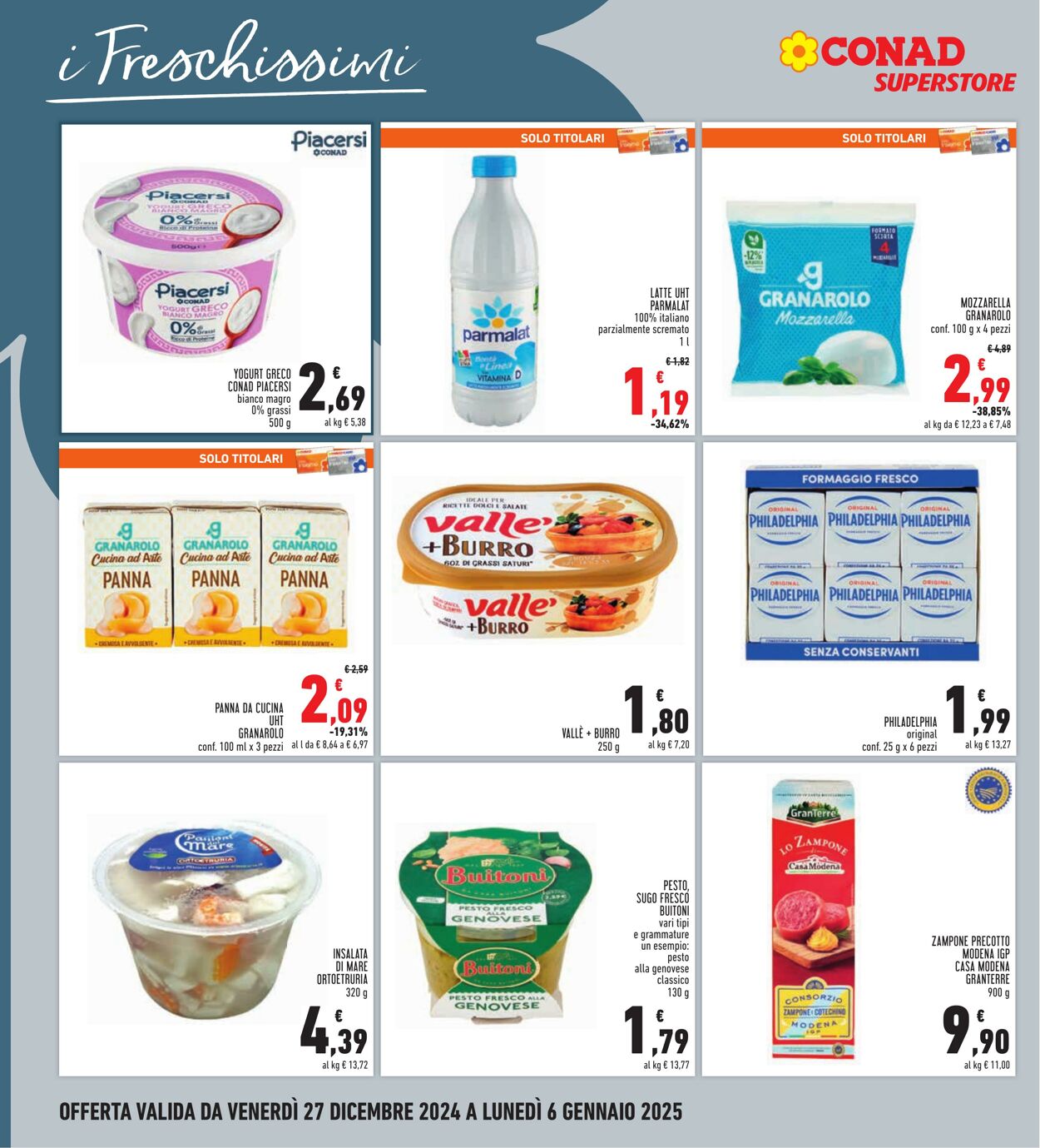 Volantino Conad 27.12.2024 - 06.01.2025