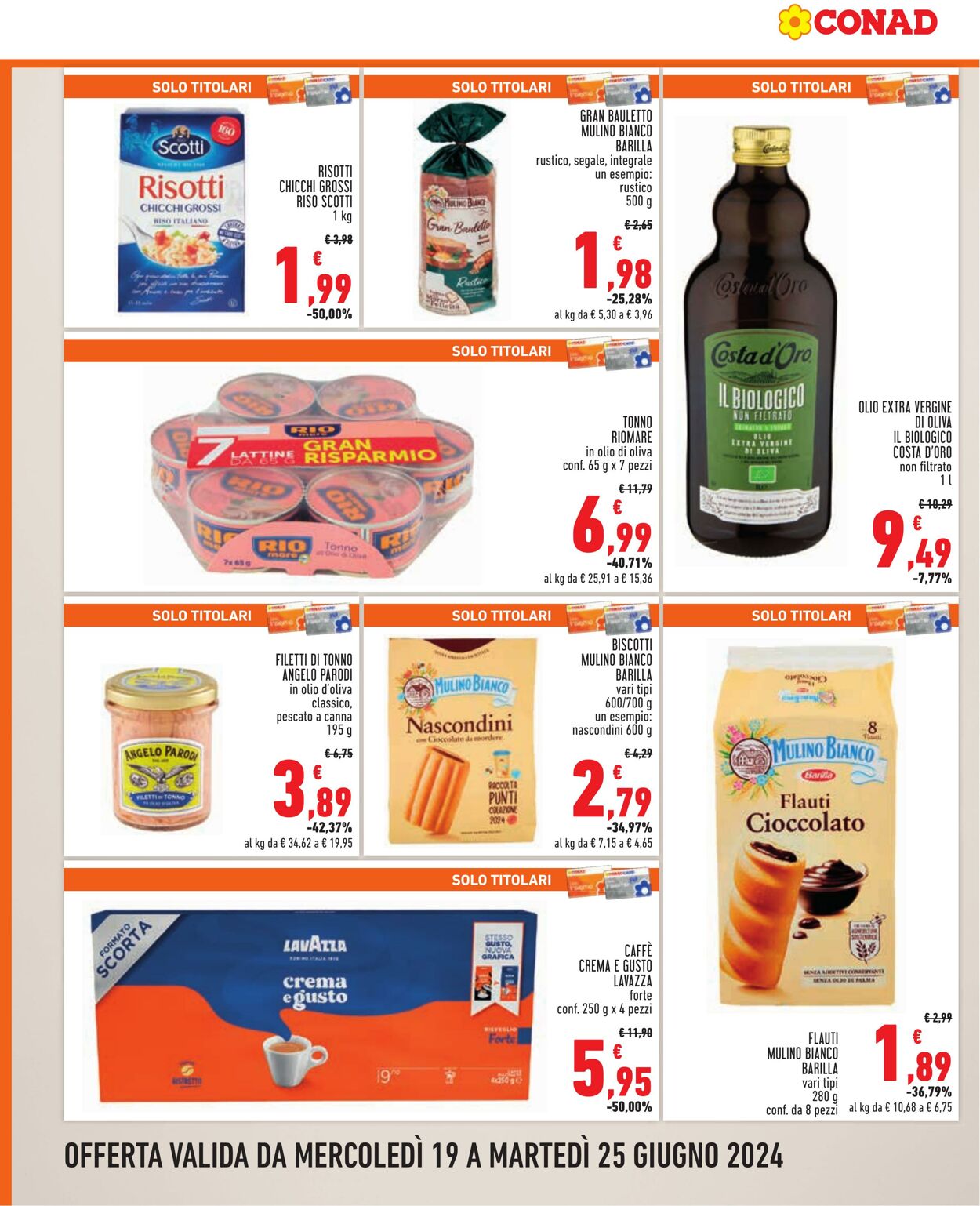 Volantino Conad 19.06.2024 - 25.06.2024