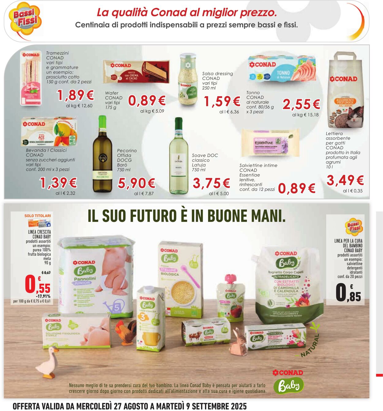 Volantino Conad 25.08.2025 - 25.08.2025