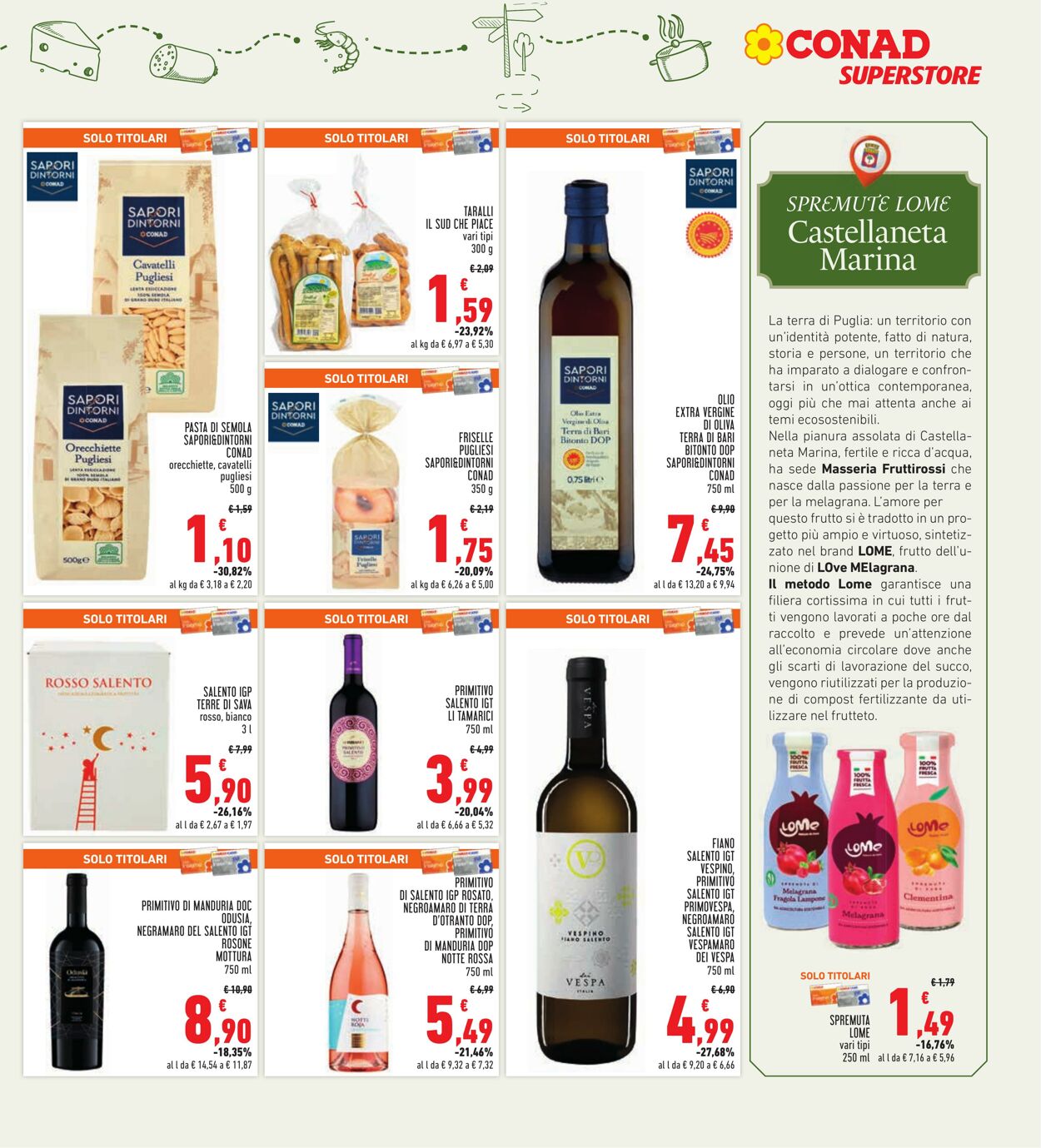 Volantino Conad 25.08.2025 - 25.08.2025