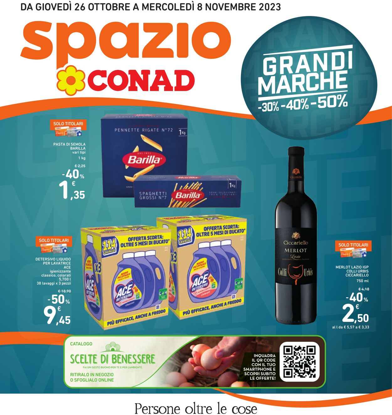 Volantino Conad 26.10.2023 - 08.11.2023