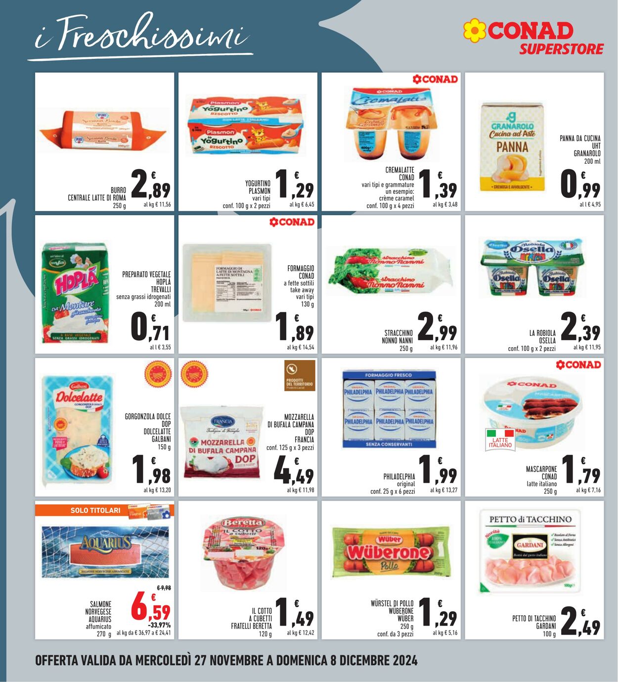 Volantino Conad 27.11.2024 - 08.12.2024