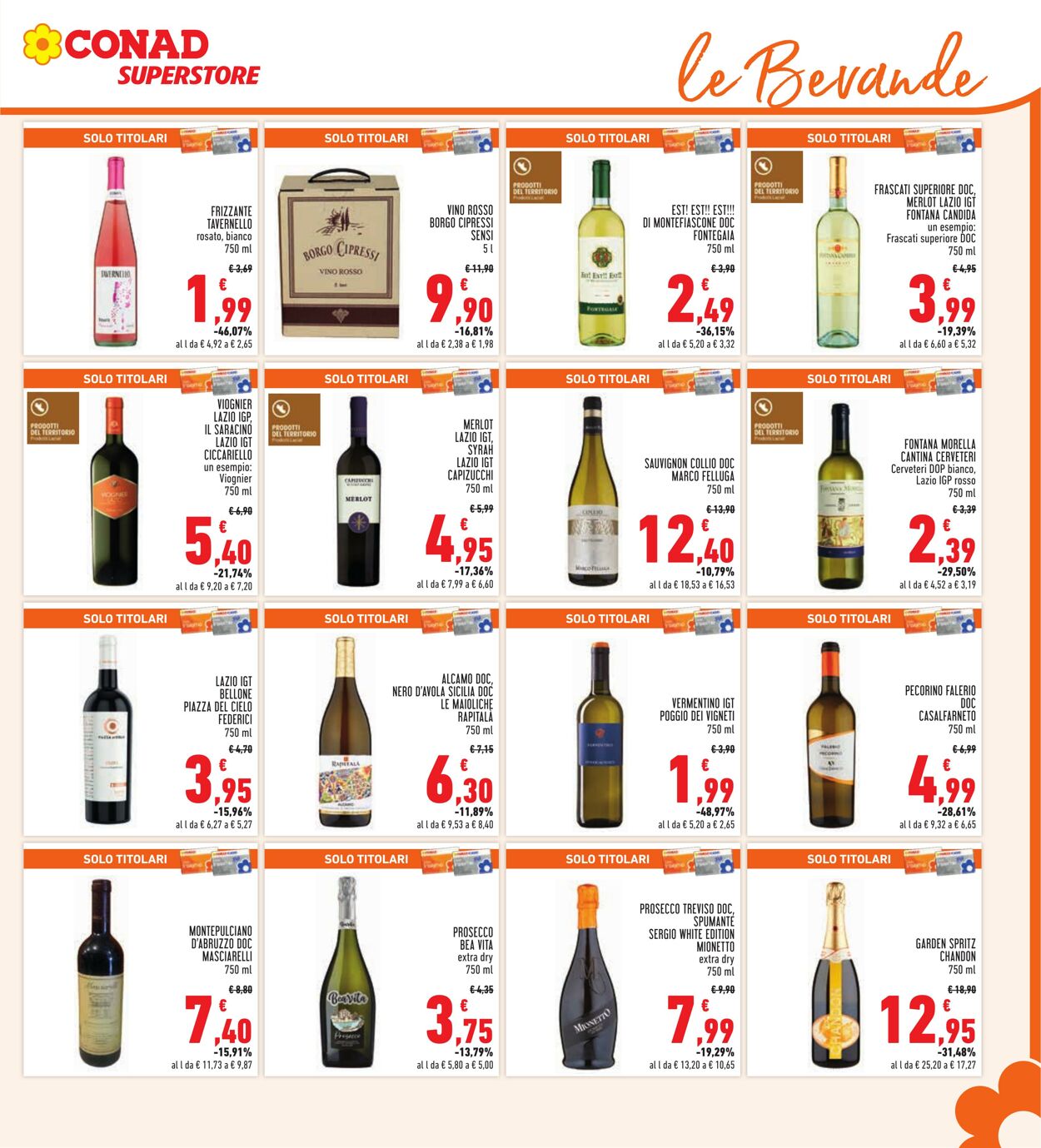 Volantino Conad 04.08.2024 - 17.09.2024