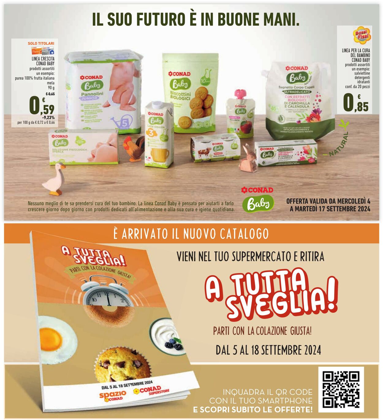 Volantino Conad 04.08.2024 - 17.09.2024