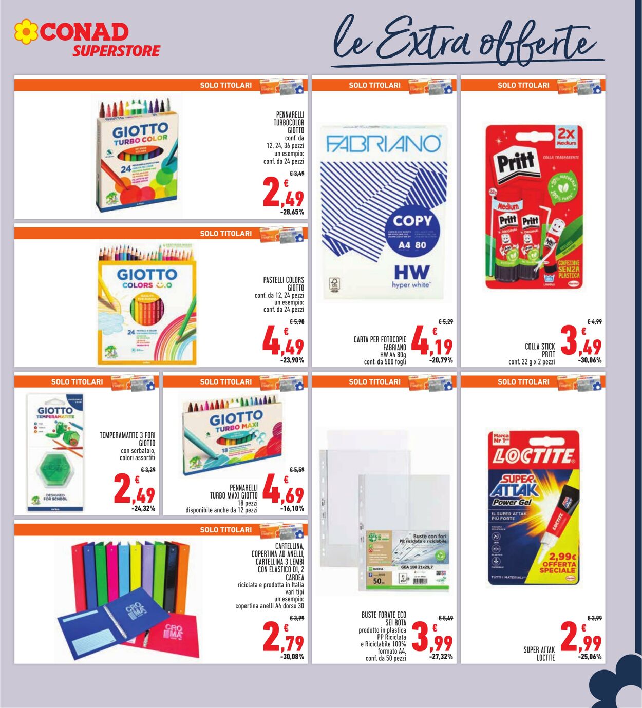 Volantino Conad 04.08.2024 - 17.09.2024