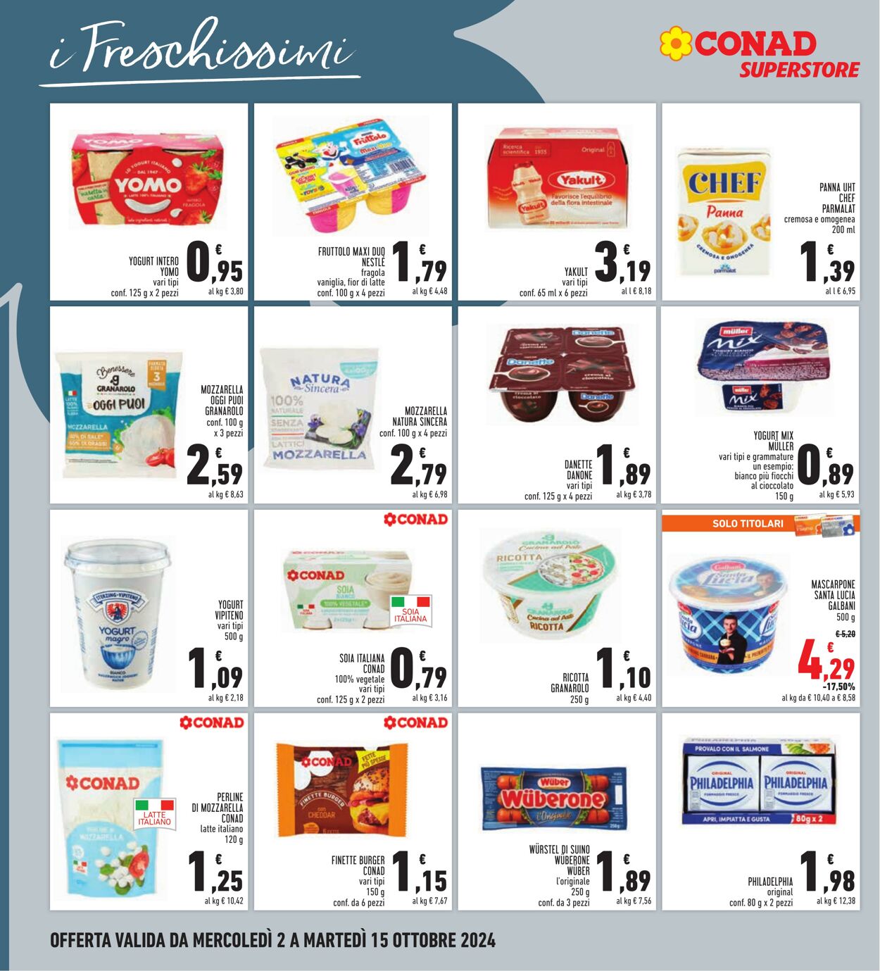 Volantino Conad 02.10.2024 - 15.10.2024