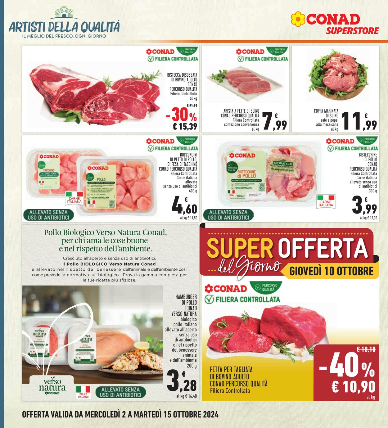 Volantino Conad 02.10.2024 - 15.10.2024