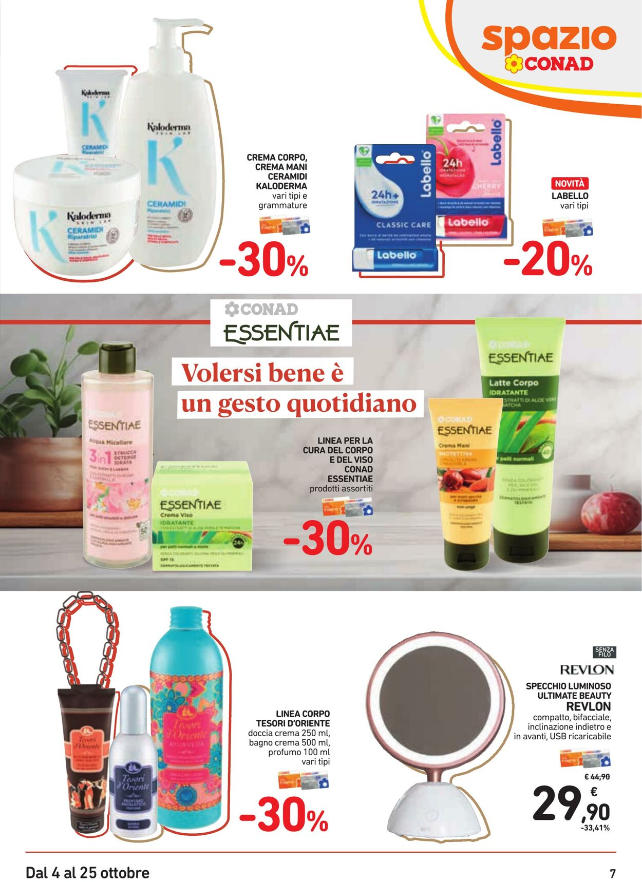 Volantino Conad 04.10.2023 - 25.10.2023