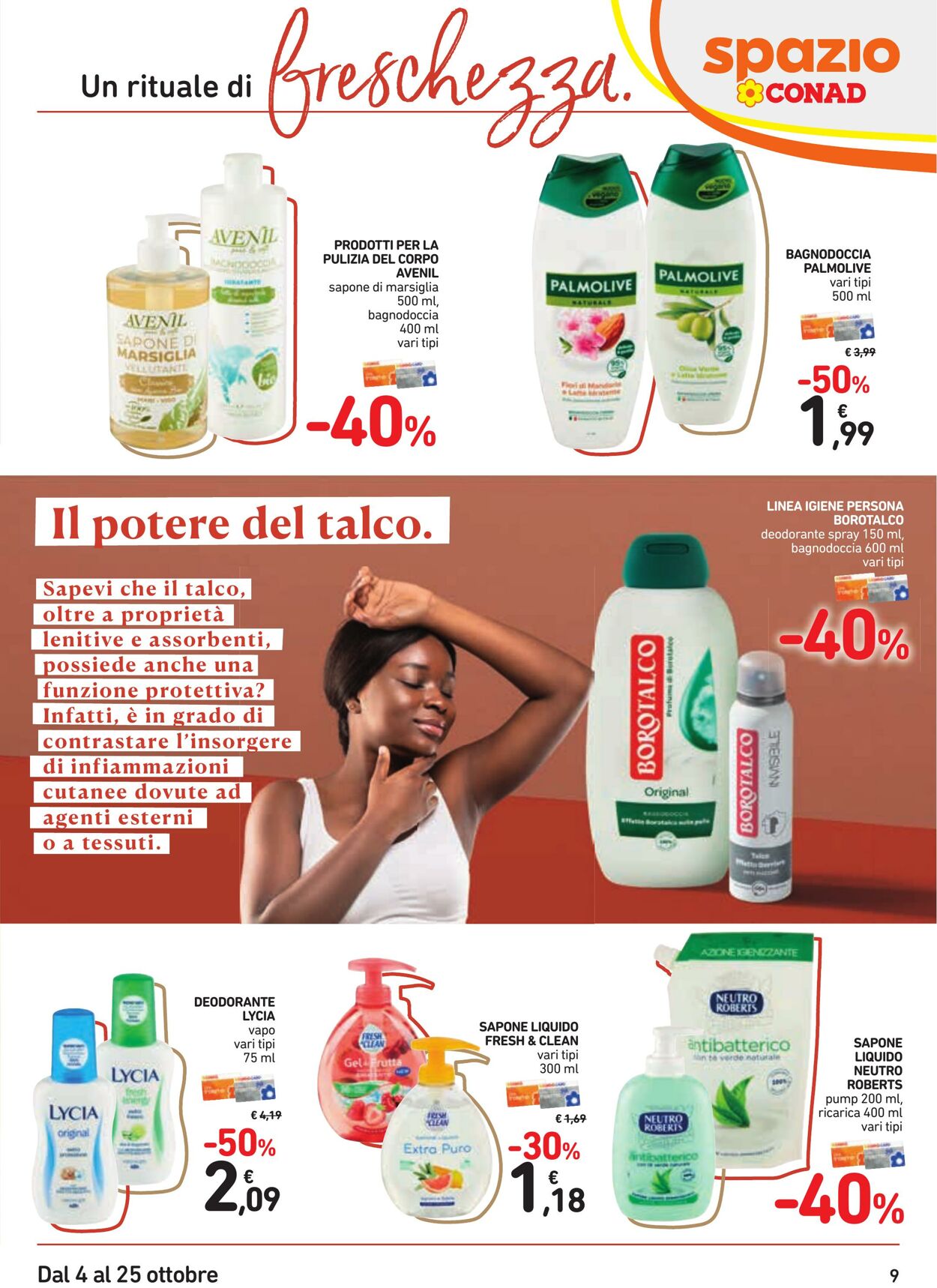 Volantino Conad 04.10.2023 - 25.10.2023