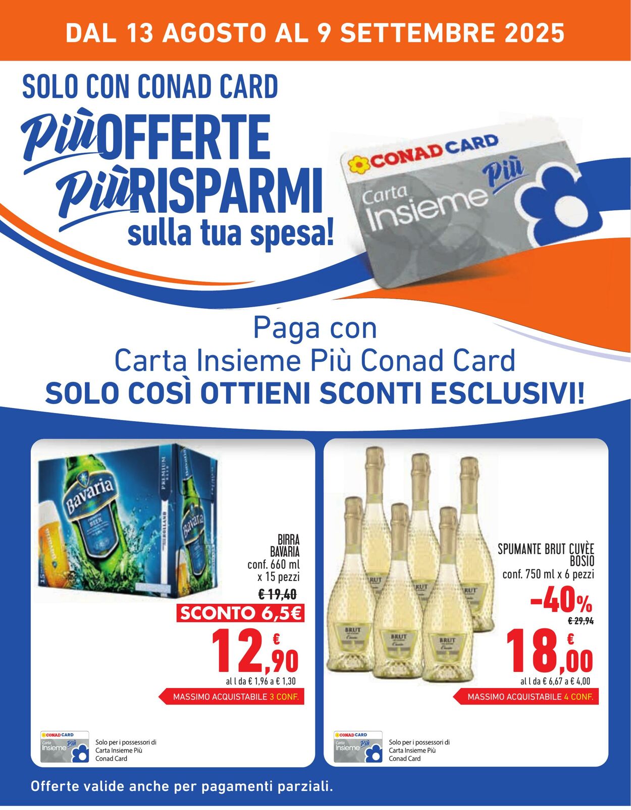 Volantino Conad 08.08.2025 - 08.08.2025