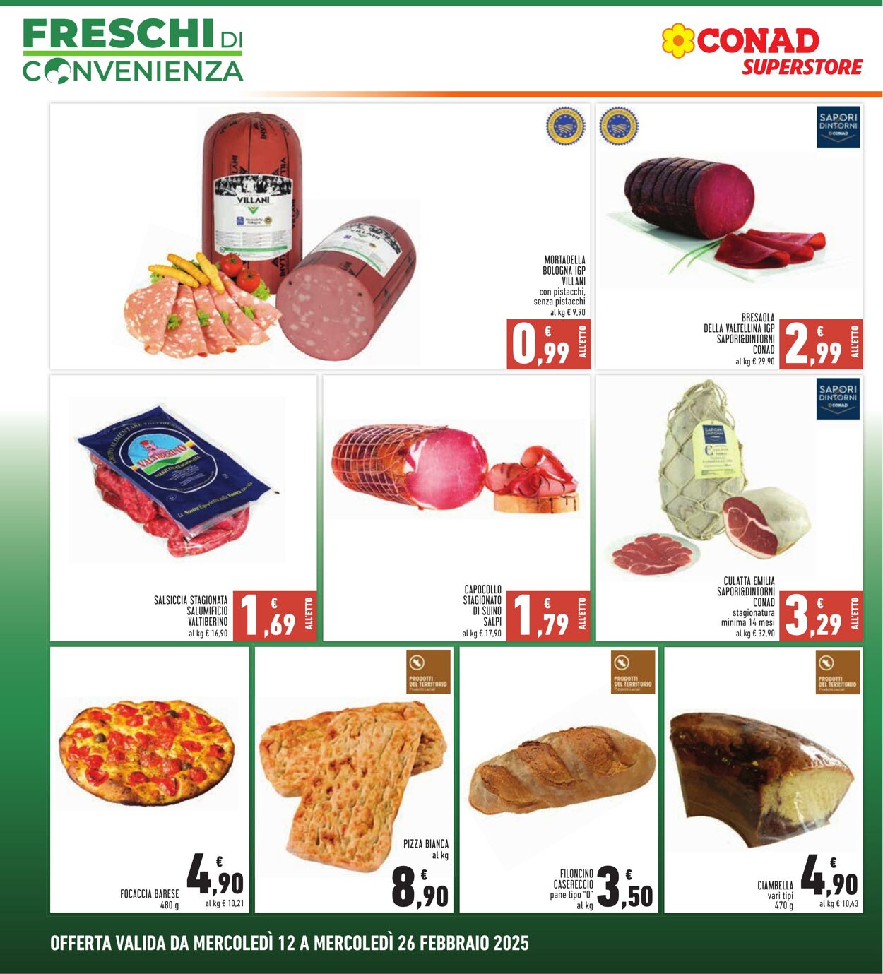 Volantino Conad 12.02.2025 - 26.02.2025