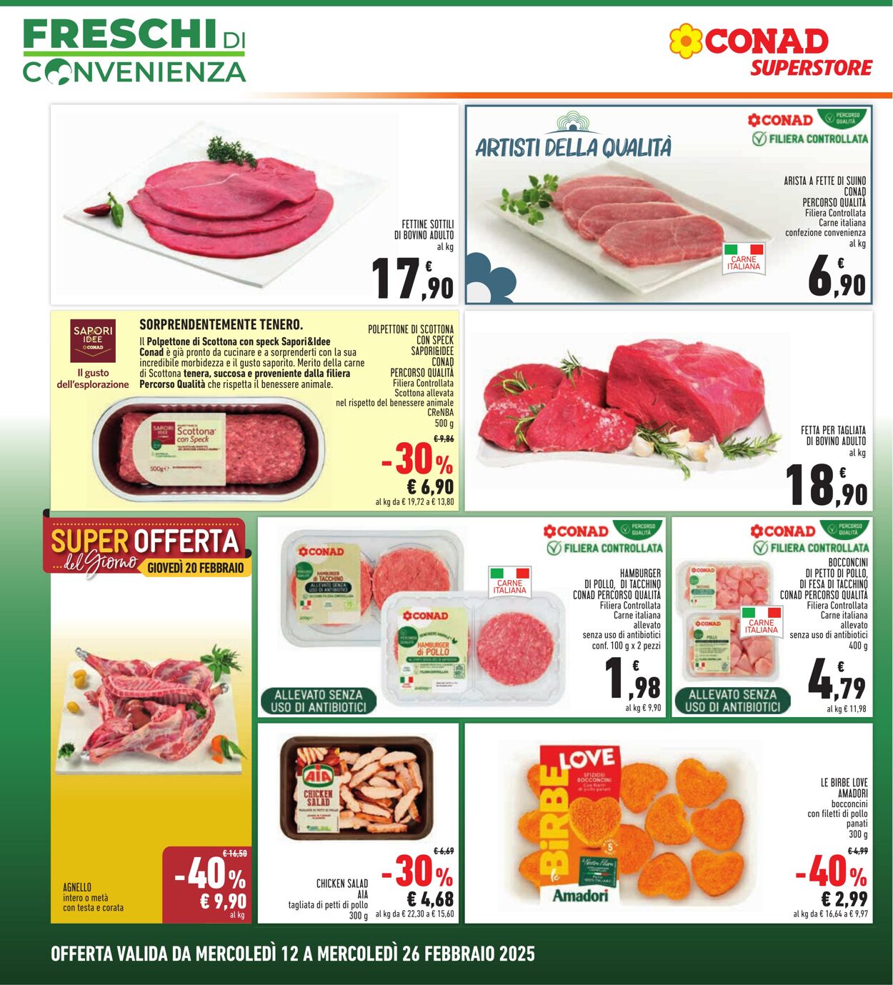 Volantino Conad 12.02.2025 - 26.02.2025